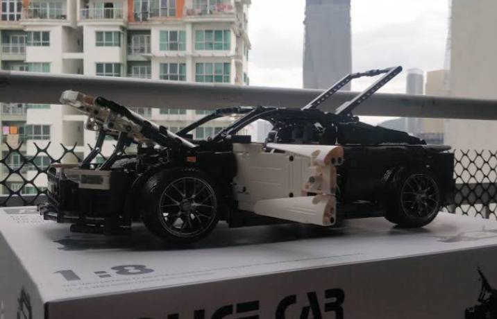 Dk 2103 R8 Super Run Police car 1880pcs