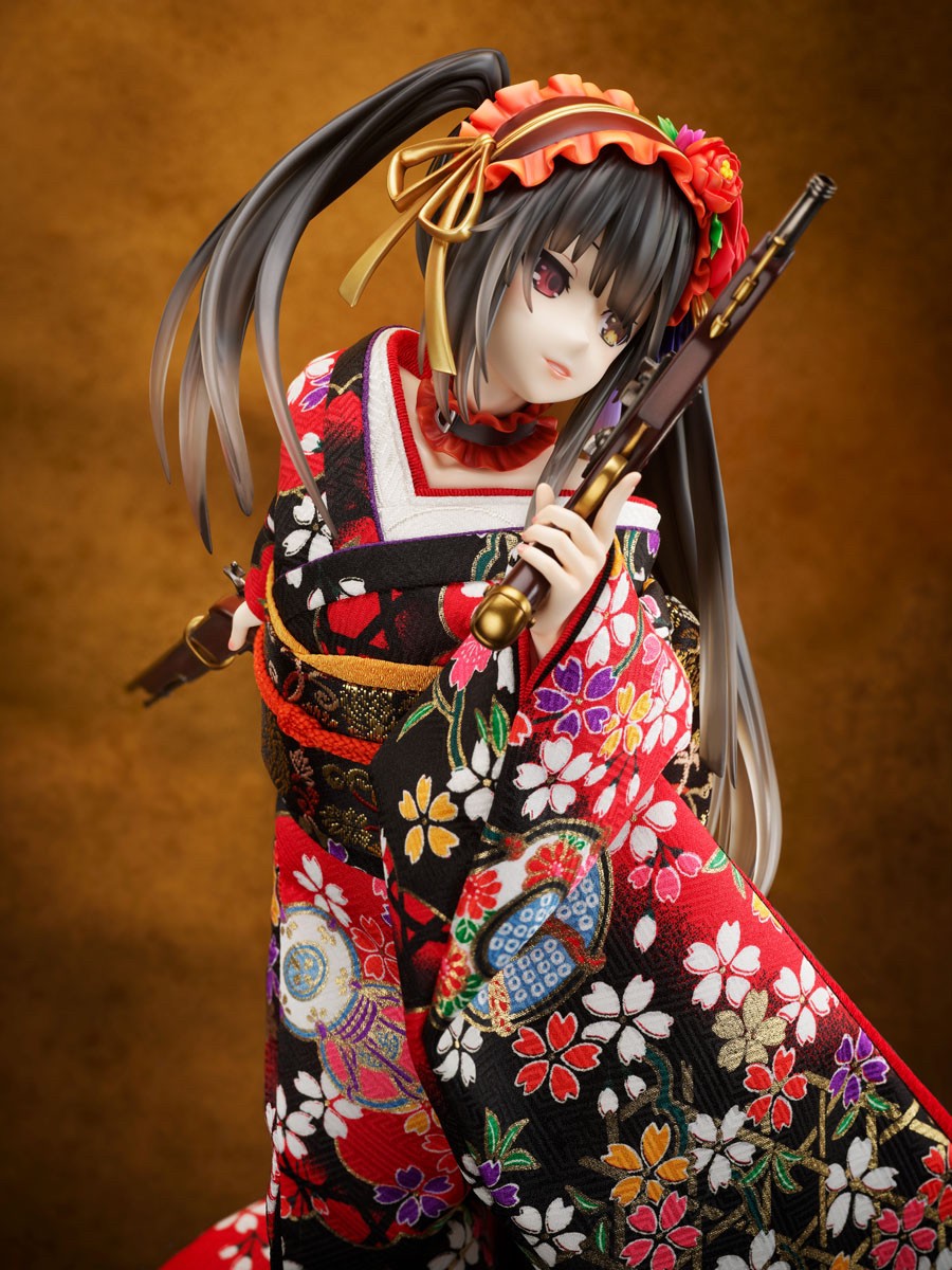 Pre-order : Yoshitoku x F:NEX Date A Live IV Kurumi Tokisaki -Japanese Doll- 1/4 Scale Figure by FURYU Corporation