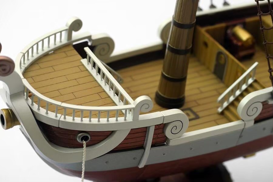 CHOGOKIN GOING MERRY -ONE PIECE 20TH ANNIVERSARY PREMIUM COLOR VER.- by Bandai (มือ1 แกะเชค มีตำหนิระเบียงหักจากโรงงาน)