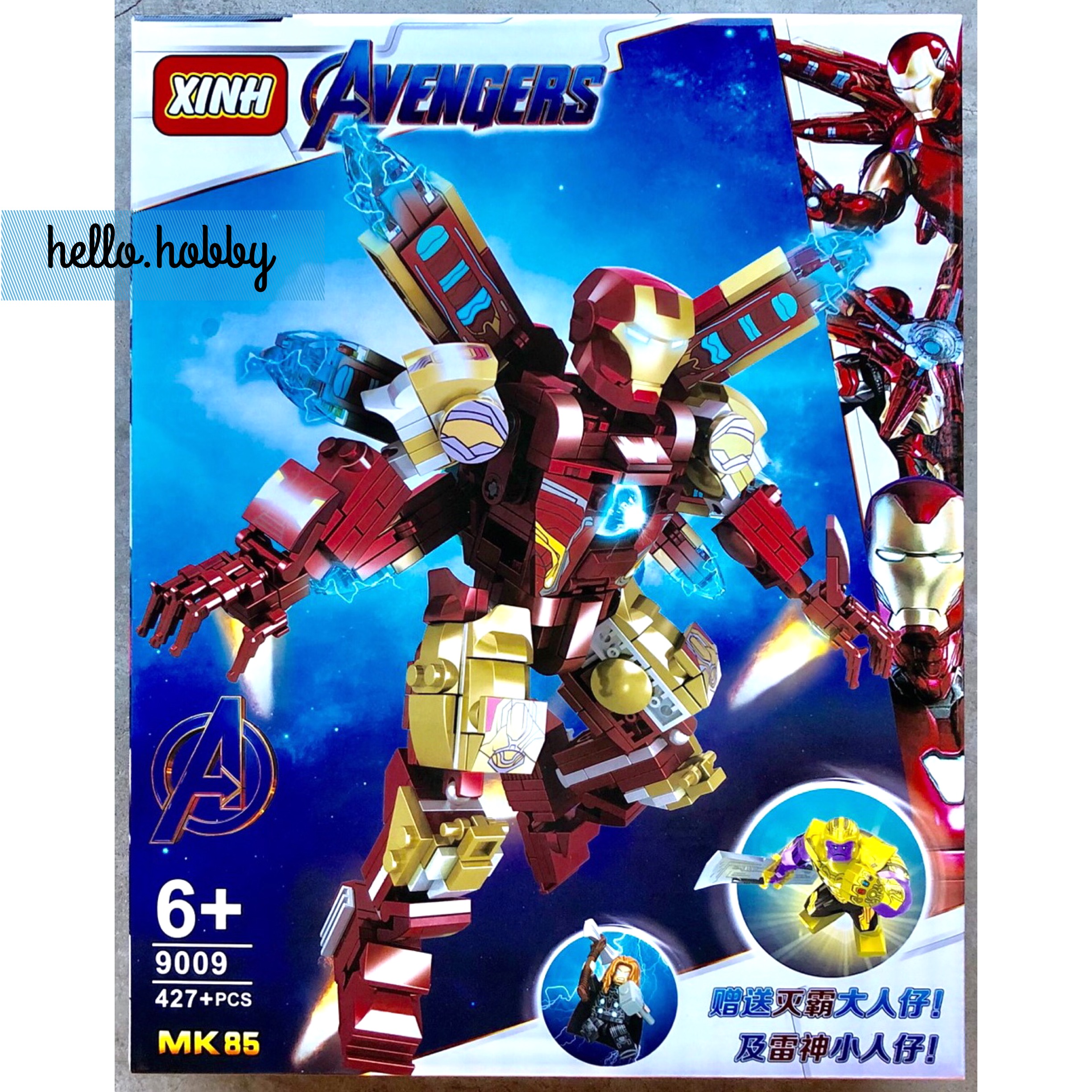 Xinh 9009 Iron Man 427pcs