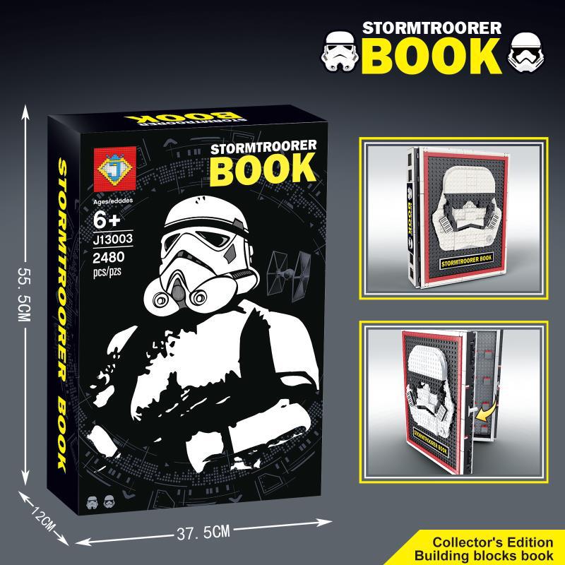 J 13003 Star Wars Stormtrooper Book 2480pcs