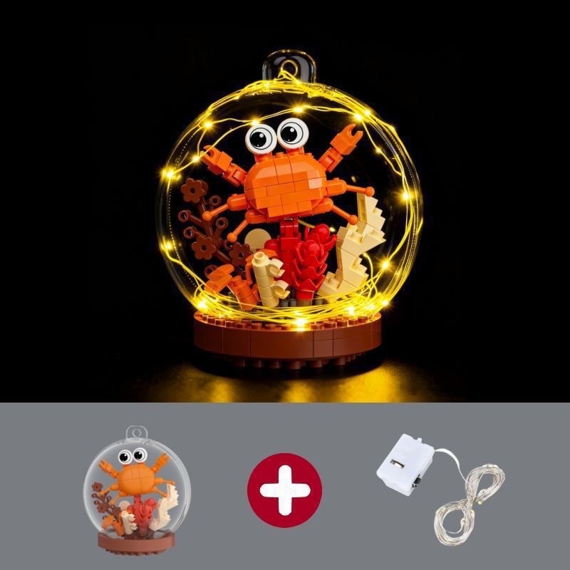 ตัวต่อนาโนสัตว์ทะเลจิ๋ว - CLC - The Ocean Ball Building Blocks (มีไฟ)