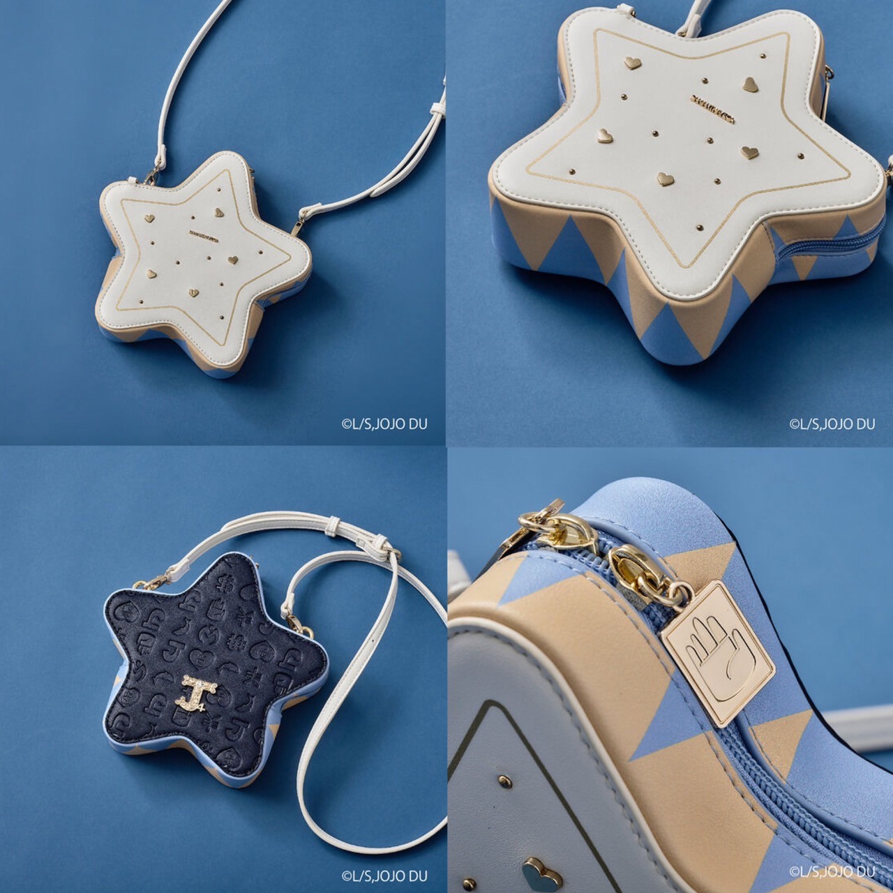 PRE-ORDER : SAMANTHAVEGA x Anime "JoJo's Bizarre Adventure: Diamond is Unbreakable" Collection Star / Heart / Egg Shoulder Bag