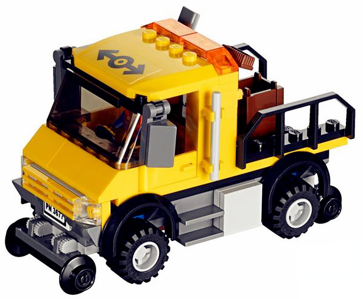 Lepin 02039 Red Cargo Train 898pcs