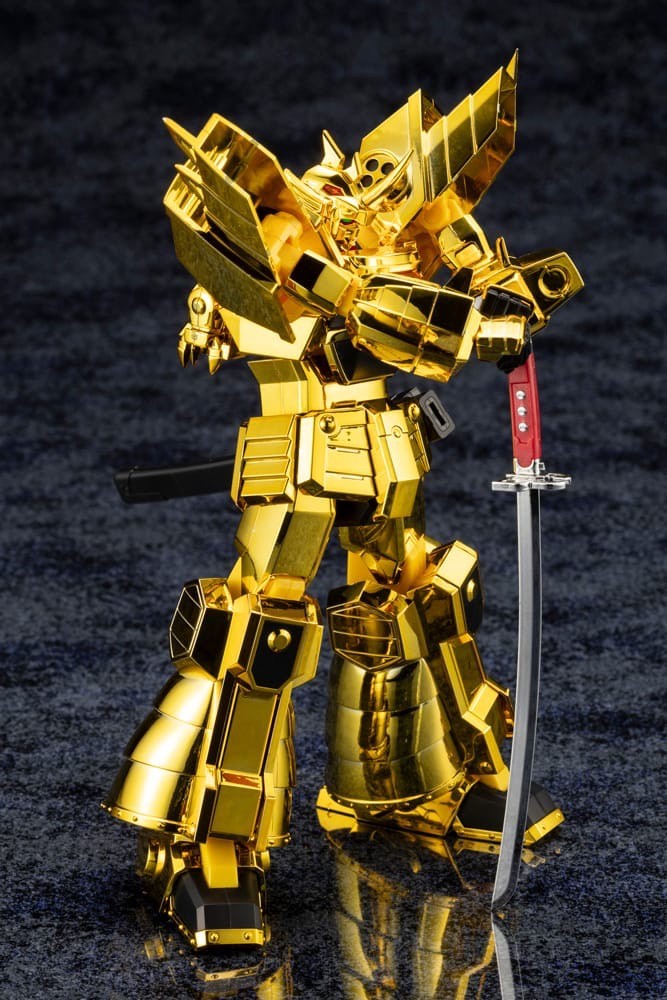 Pre-order : *Kotobukiya Shop Limited* Great Goldran Gold Plated Ver. Plastic Model Kit by Kotobukiya