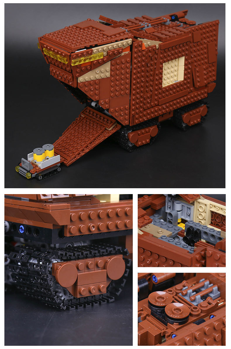 Lepin 05146 Star Wars Sandcrawler 1388pcs