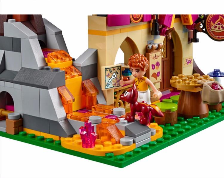 Bela 10412 Elves Wind Wizard Azari & Magic Roast House 323pcs