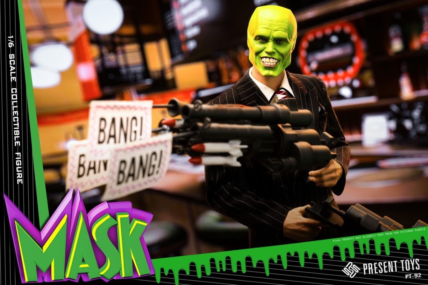 Pre-order : The Mask 1/6 Scale Figure by Present Toys