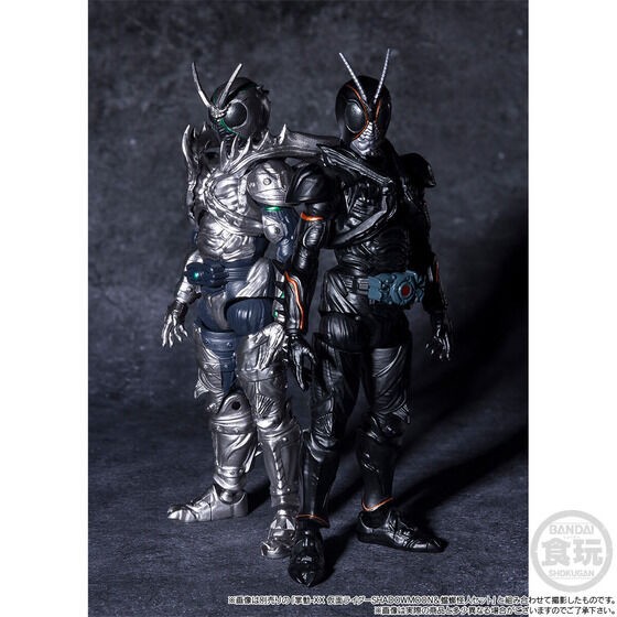 PRE-ORDER : SHODO-XX KAMEN RIDER BLACK SUN & Battle Hopper Set