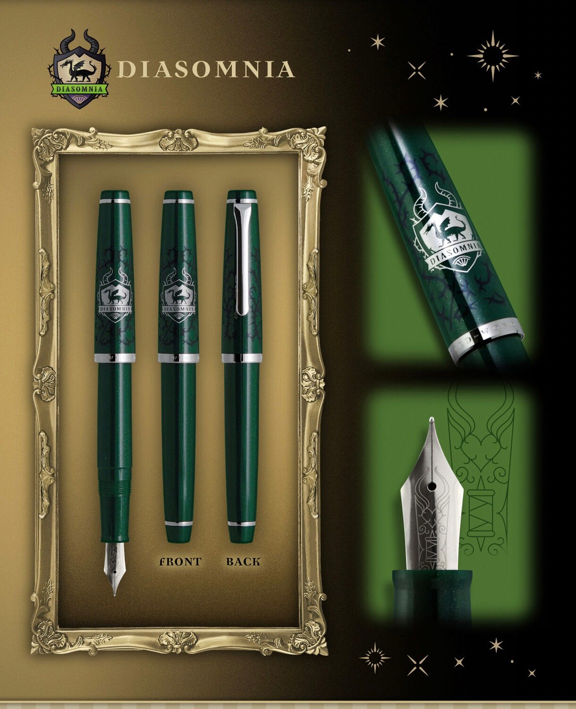 PRE-ORDER : Disney Twisted Wonderland Fountain Pen (7 types in total)