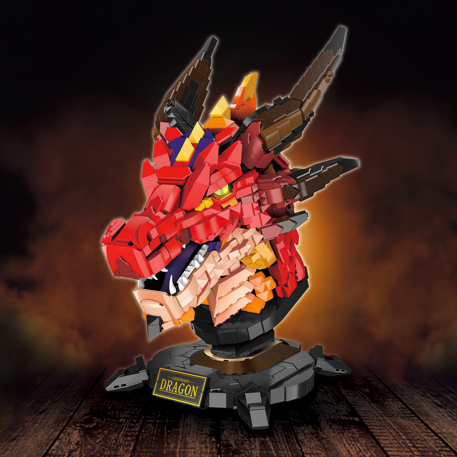 Linoos LN 1008 Legendary Dragon 2713pcs