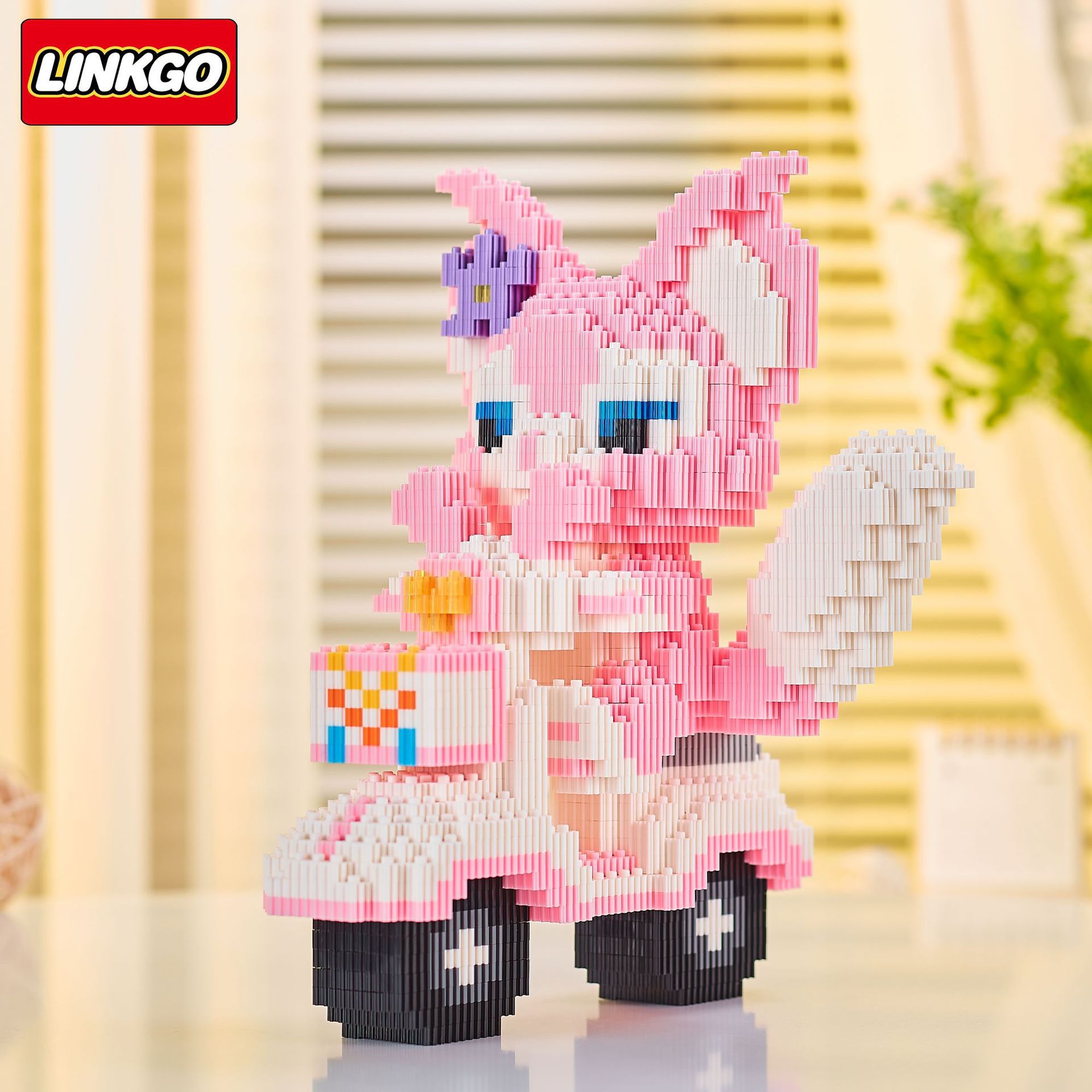 เลโก้นาโนแบบเฟือง Size XXL - Linkgo 68447-68448 - Disney - Duffy and Friends