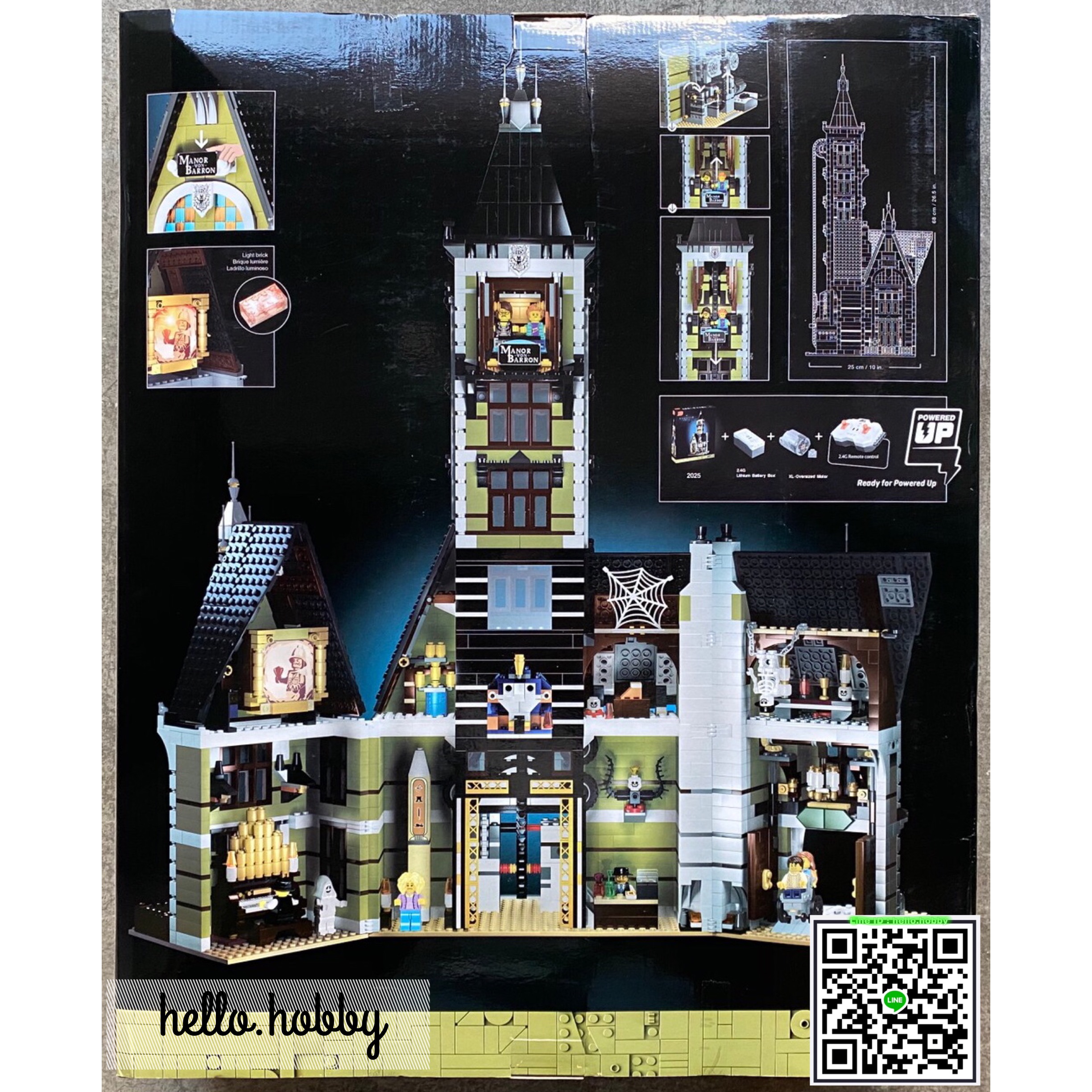 Xd 2025 Haunted house 3464pcs