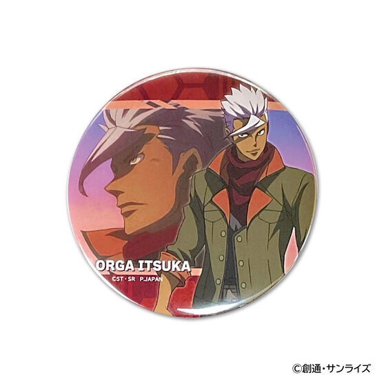 PRE-ORDER : "Mobile Suit Gundam Iron-Blooded Orphans" & "Wild Hunt" Big Can Badge