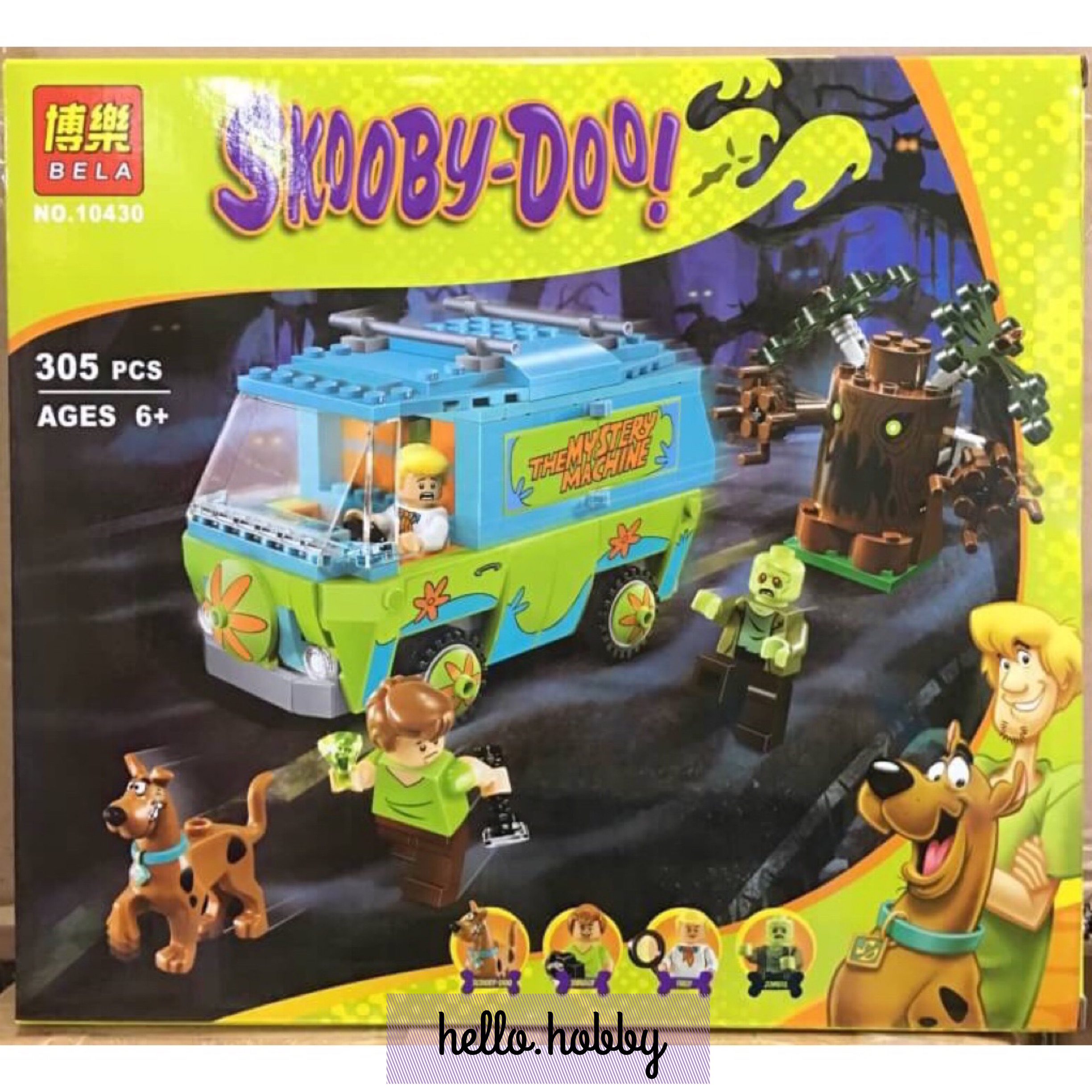 Bela 10430 Scooby-Doo The Mystery Machine 305pcs