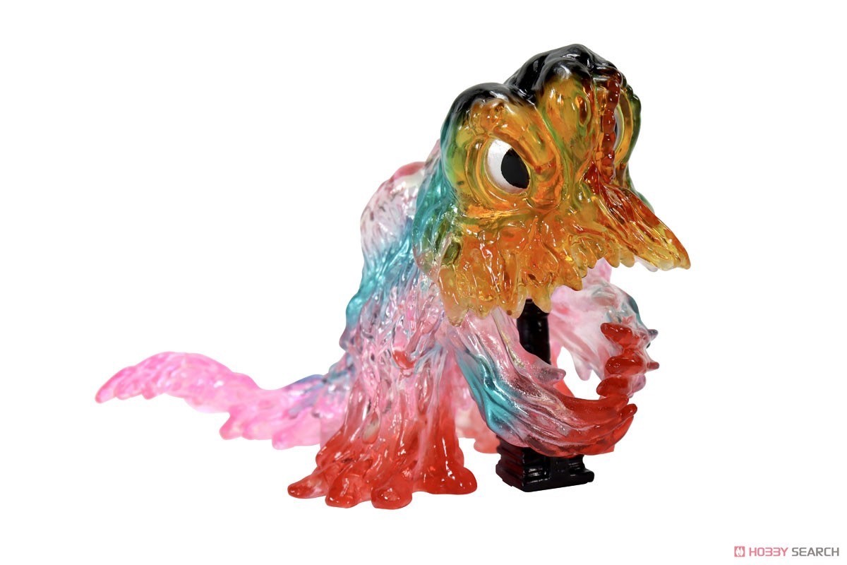 Godzilla - CCP Middle Size Series Godzilla EX Vol.4 Chimney Hedora Psychedelic Color Clear Ver. Soft Vinyl by CCP (Lot JP)