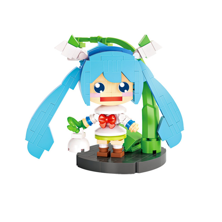 LOZ 1413-1418 Hello Girl Hatsune Miku