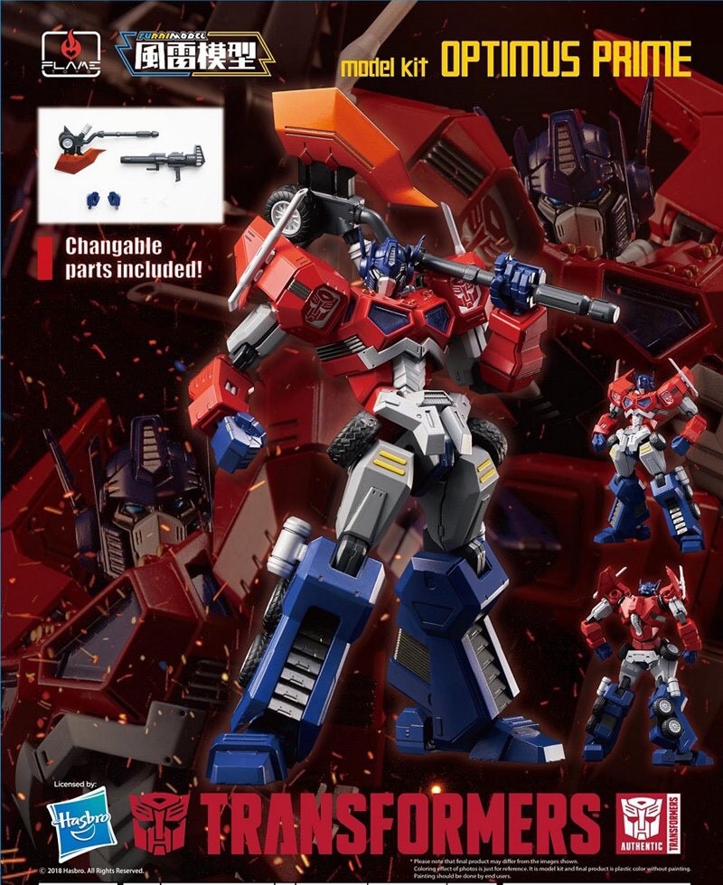 Plastic Model Kit : [Furai Model] 01 - Optimus Primus (Attack Mode) by SEN-TI-NEL