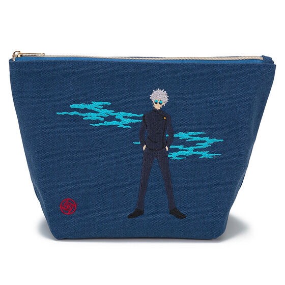 PRE-ORDER : Jujutsu Kaisen Kaidama/Tamaori Embroidery Pouch (3 types in total)