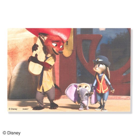PRE-ORDER : Zootopia Canvas Style Postcard (10 types in total) (Random)