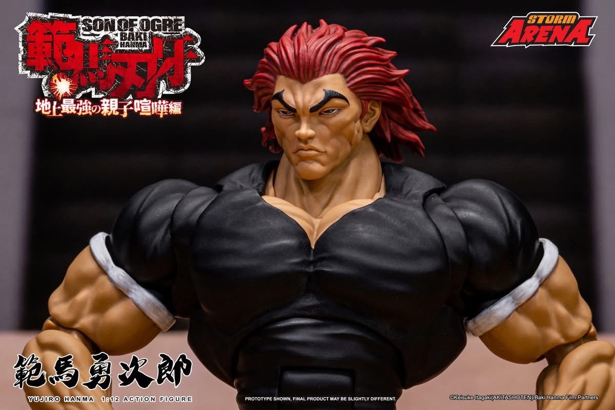 Pre-order : STORM ARENA Baki Hanma: Son of Ogre Yujiro Hanma 1/12 Scale Action Figure by Storm Collectibles