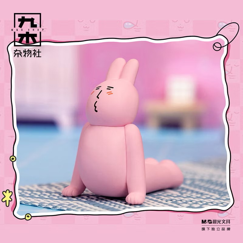 โมเดล น้องกระต่ายท่ายาก ได้ 1 ตัว | My Friend Rabbit Magic Yoga Series