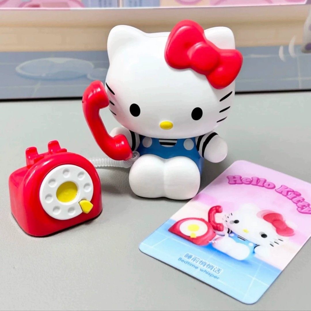 โมเดลคิตตี้ไขลาน Sanrio - Hello Kitty Budding Signal Series by Moetch