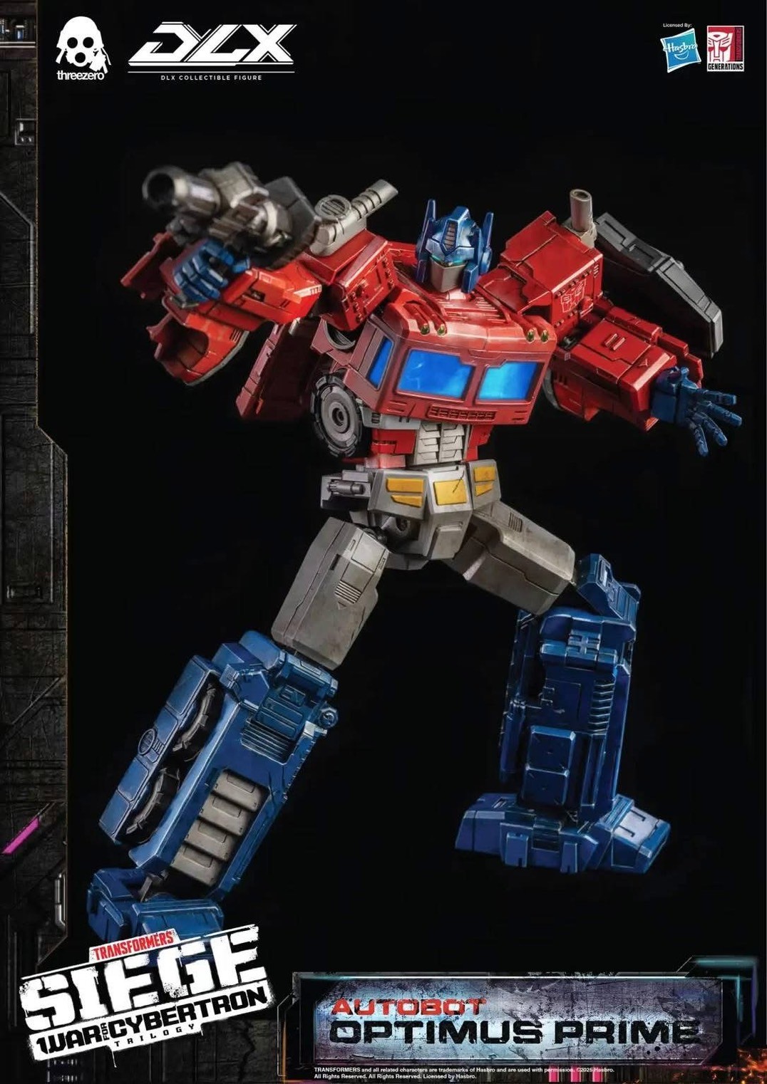 Pre-order : Transformers: War For Cybertron Trilogy DLX Optimus Prime by Threezero