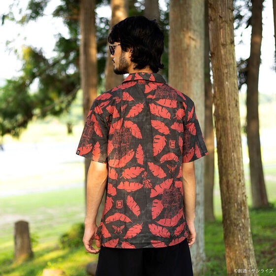PRE-ORDER : STRICT-G PAIKAJI "Mobile Suit Gundam Cucuruz Doan's Island" Aloha Shirt