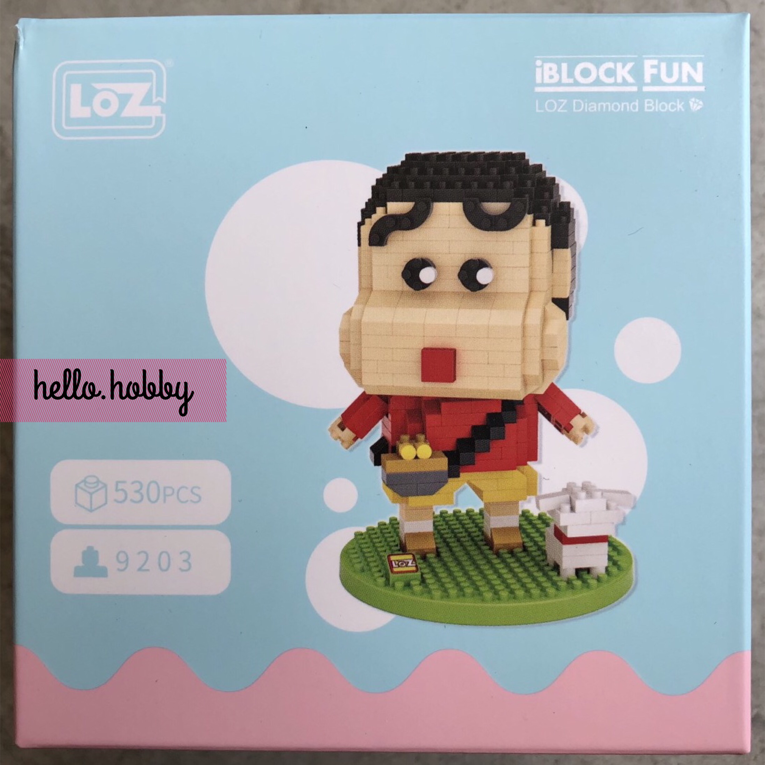 LOZ 9203 Crayon Shinchan 530pcs