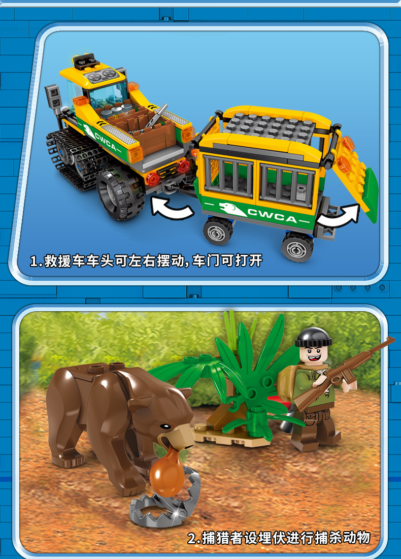 Sembo Block - 603029 Rescue Team 282pcs