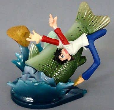 กาชาปอง เจ้าหนูสิงห์นักตก Fishing Boy Fisherman Sanpei Tsurikichi Sanpei Fishing Scene Collection ~Freshwater Fish Edition~ Gashapon by Epoch (Set of 5+1)