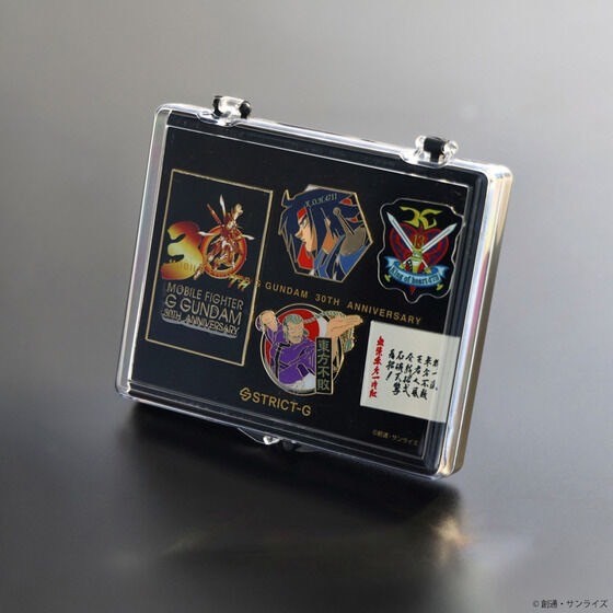 PRE-ORDER : STRICT-G "Mobile Suit Gundam" Gundam Series 45th/30th Anniversary Pin Set