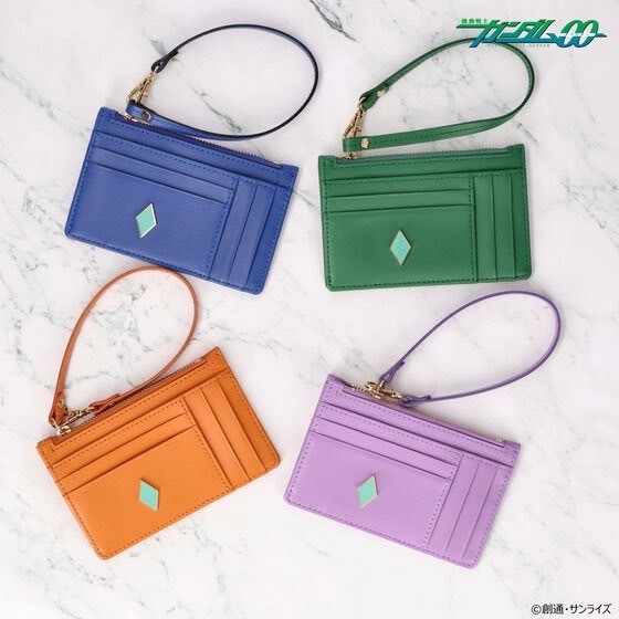 PRE-ORDER : Mobile Suit Gundam 00 Leather Accessories・Scarf Items Fragment Case (4 types in total)