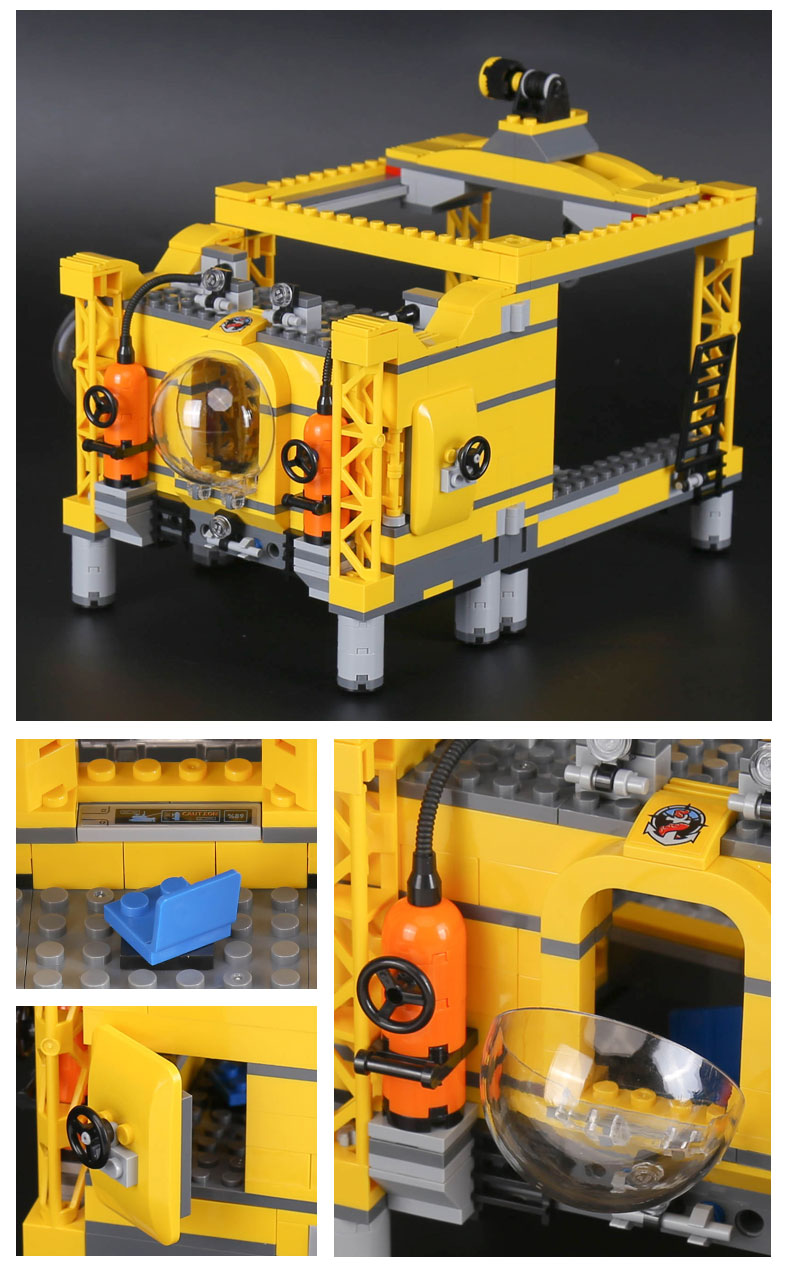 Lepin 02088 Deep Sea Operation Base 1016pcs