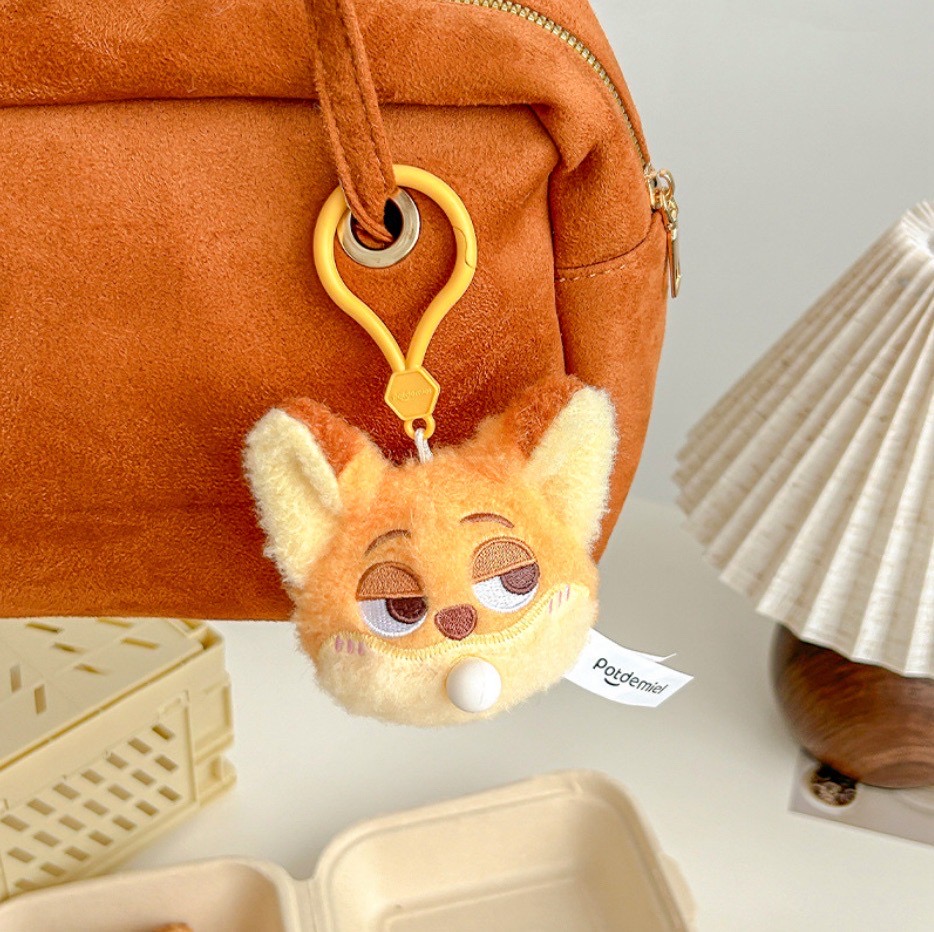 ตุ๊กตาพวงกุญแจ แบบบีบ ลิขสิทธิ์แท้ - Disney - Zootopia Bubble Gum Plush Pendant Keychain by Potdemiel