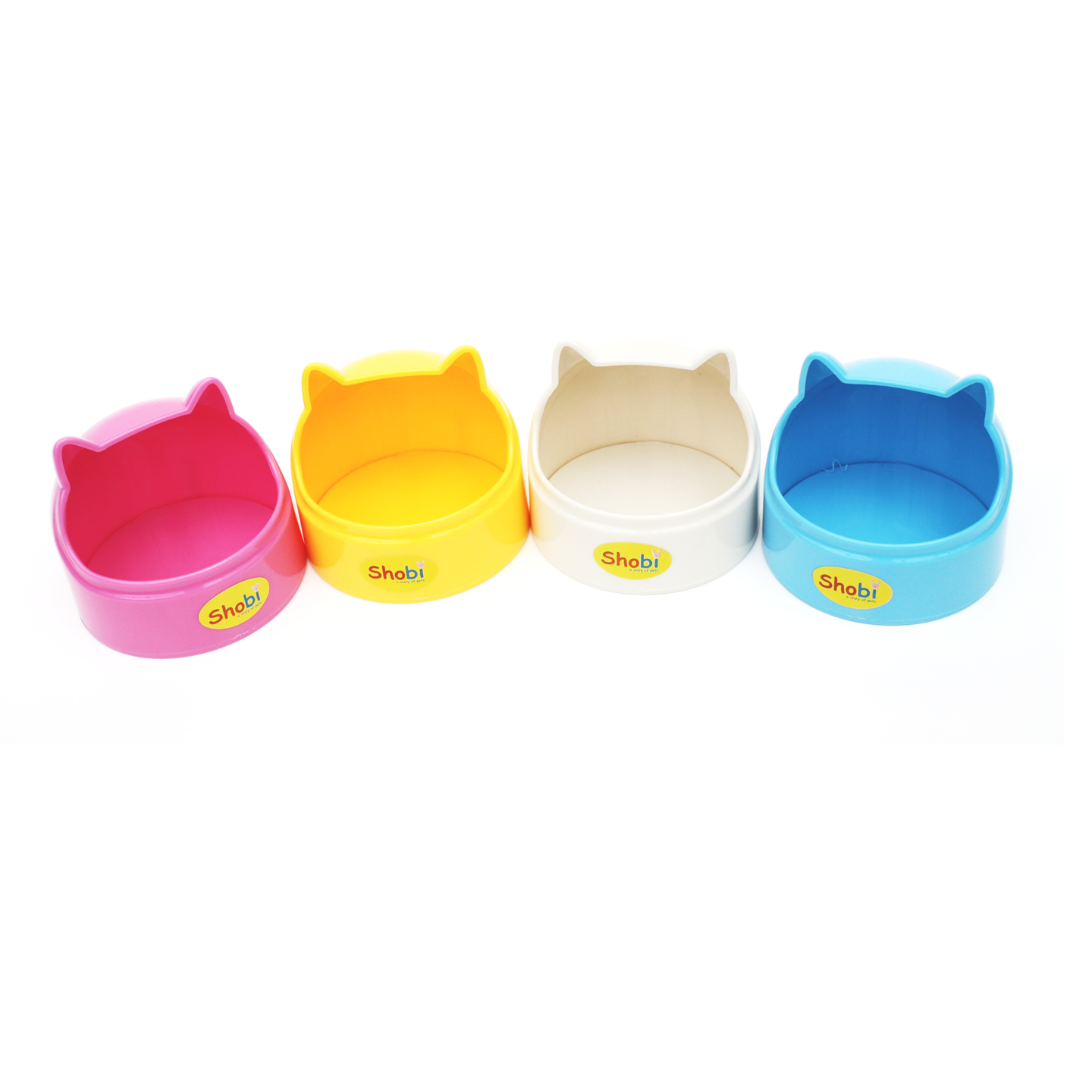 ชามอาหารติดข้างกรง หูแมว