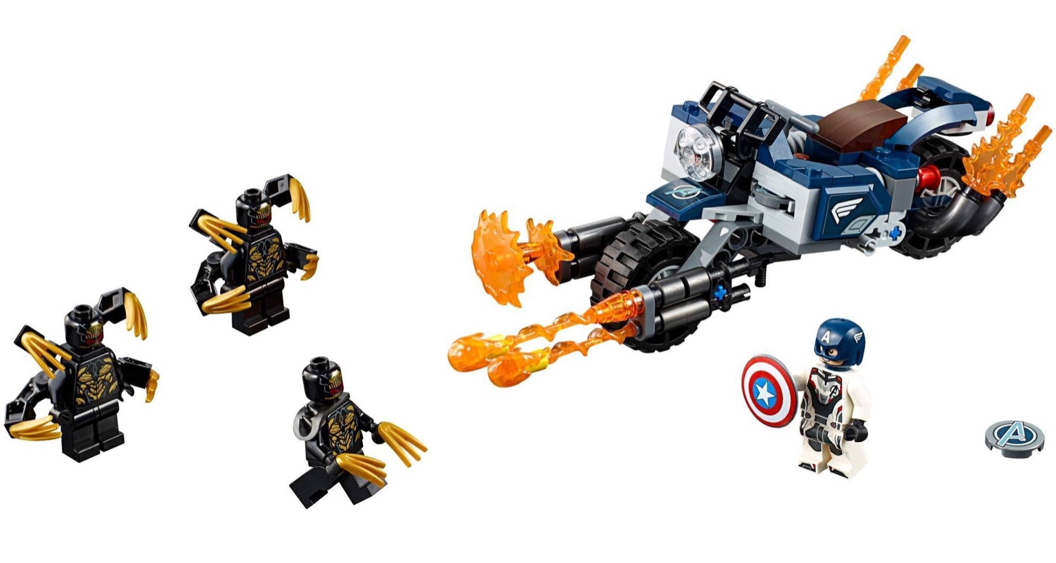 Lepin 07119 Captain America: Outriders Attack 188pcs