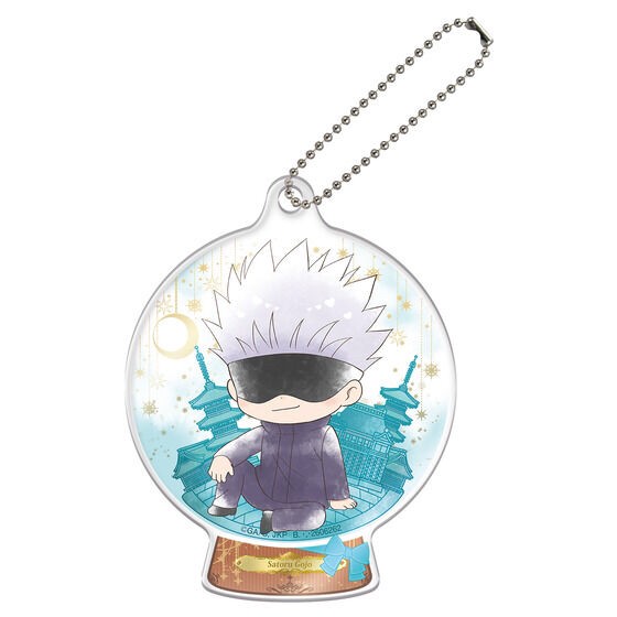 PRE-ORDER : Jujutsu Kaisen Punitop Terrarium-style Acrylic Keychain (Random)
