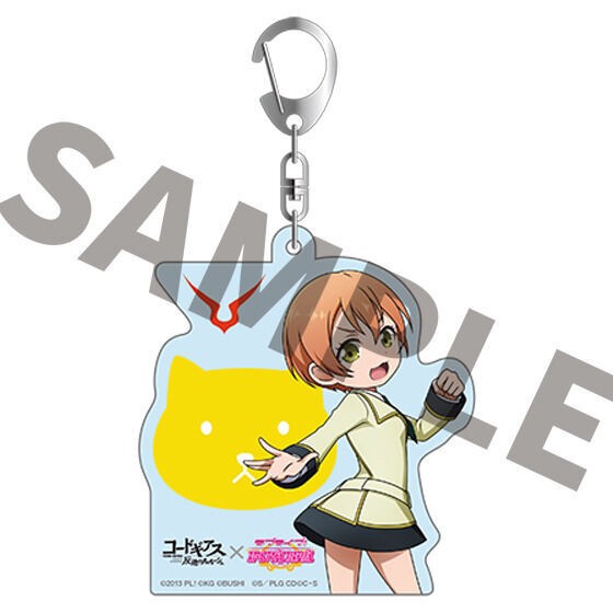 PRE-ORDER : "Love Live! School Idol Festival" x "Code Geass: Lelouch of Rebellion" Collaboration μ's Acrylic Keychain