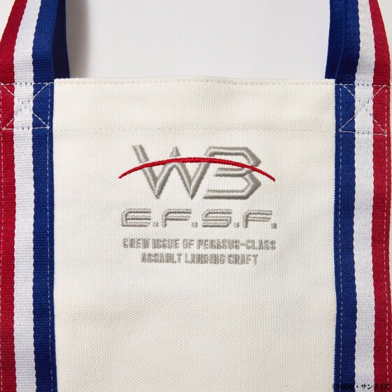 PRE-ORDER : STRICT-G ZERO STAR "Mobile Suit Gundam" Tote Bag WHITE BASE