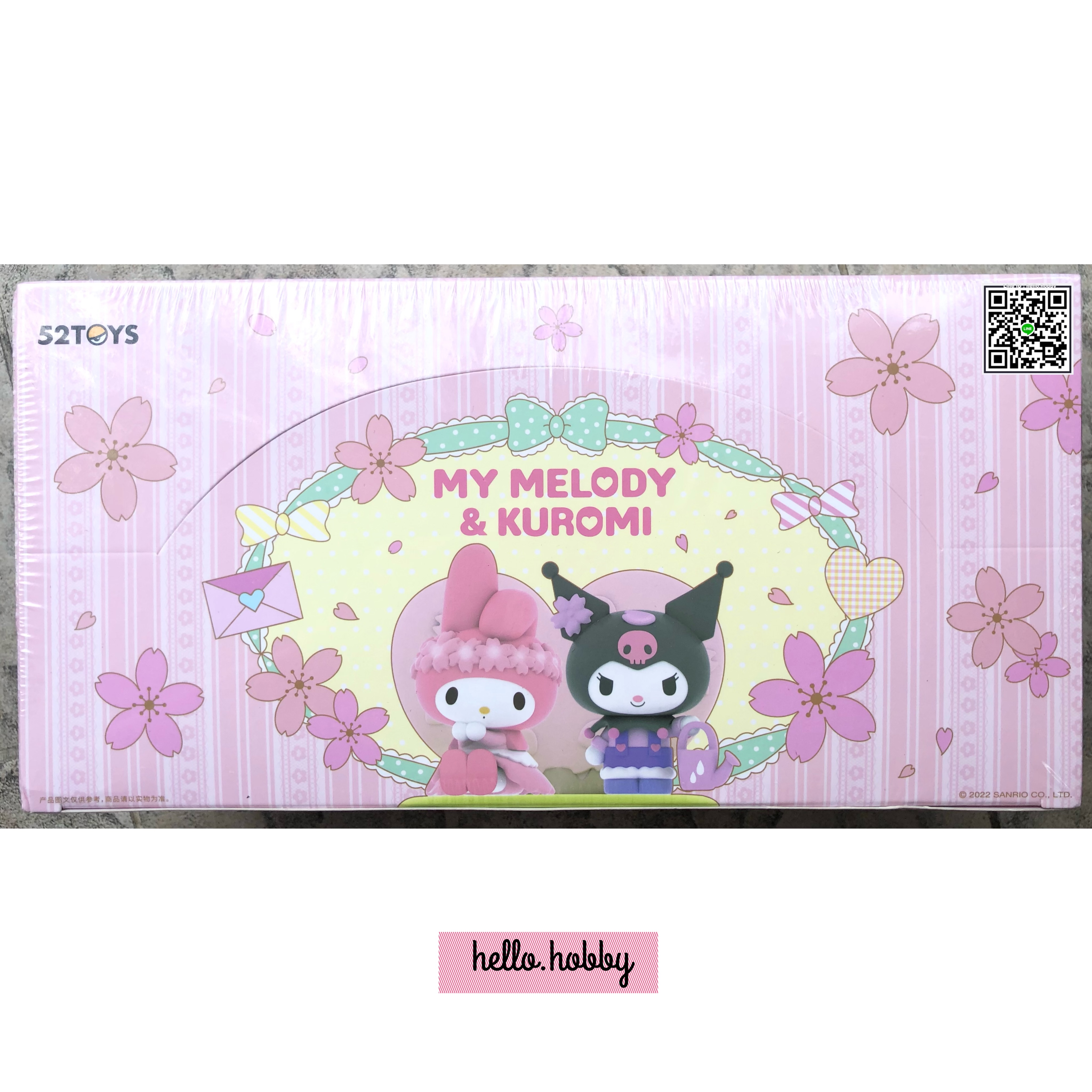 Blind Box - My Melody & Kuromi Love Seasons ได้1ตัวแบบสุ่ม - by 52toys (Set of 8+ 2secret)