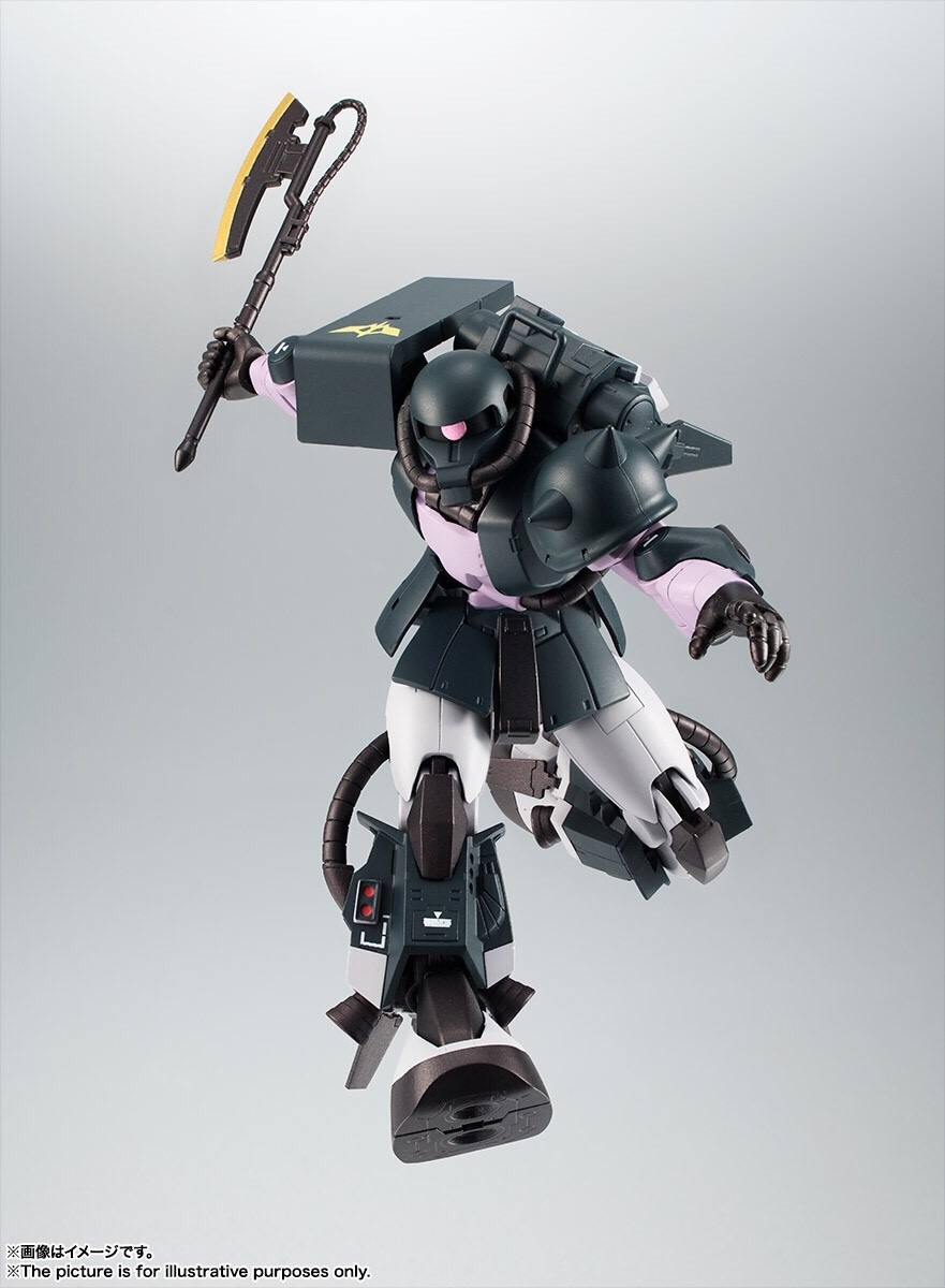 Pre-order : ROBOT SPIRIT SIDE MS MS-06R-1A HIGH MOBILITY TYPE ZAKU II VER. A.N.I.M.E. BLACK TRI-STARS