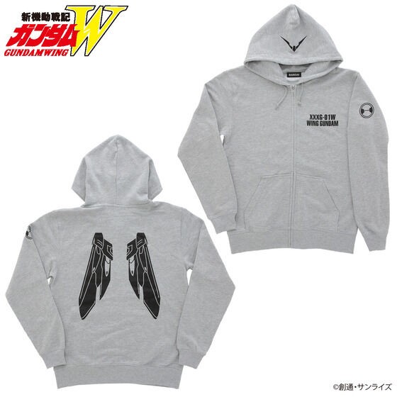 PRE-ORDER : Gundam Series MS Motif Project Zip Hoodie 2nd