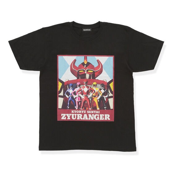 PRE-ORDER : Kyoryu Sentai Juranger 30th Anniversary Collection T-shirts All 8 Types