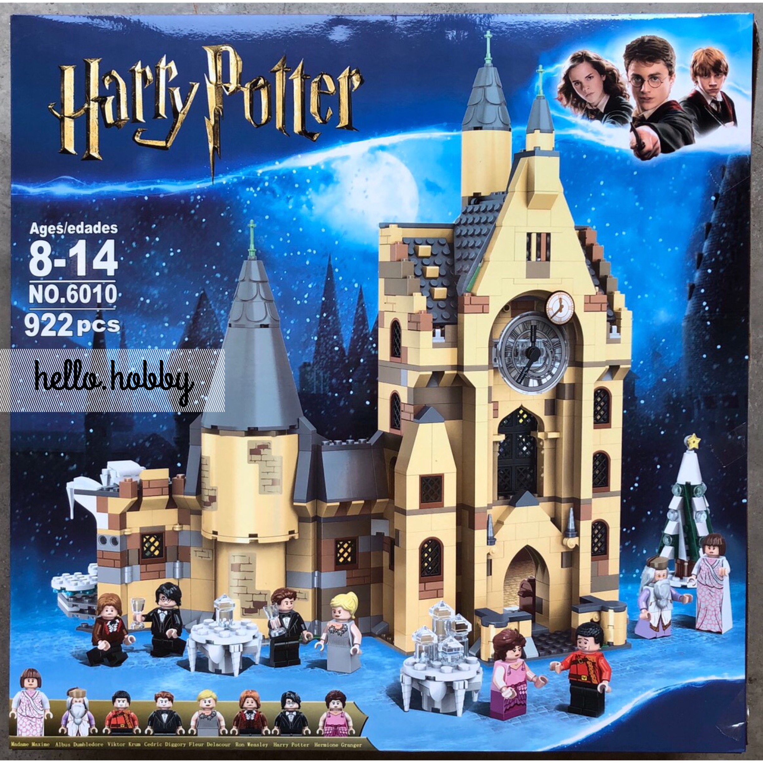 Sx 6010 Harry Potter - Hogwarts Clock Tower 922pcs