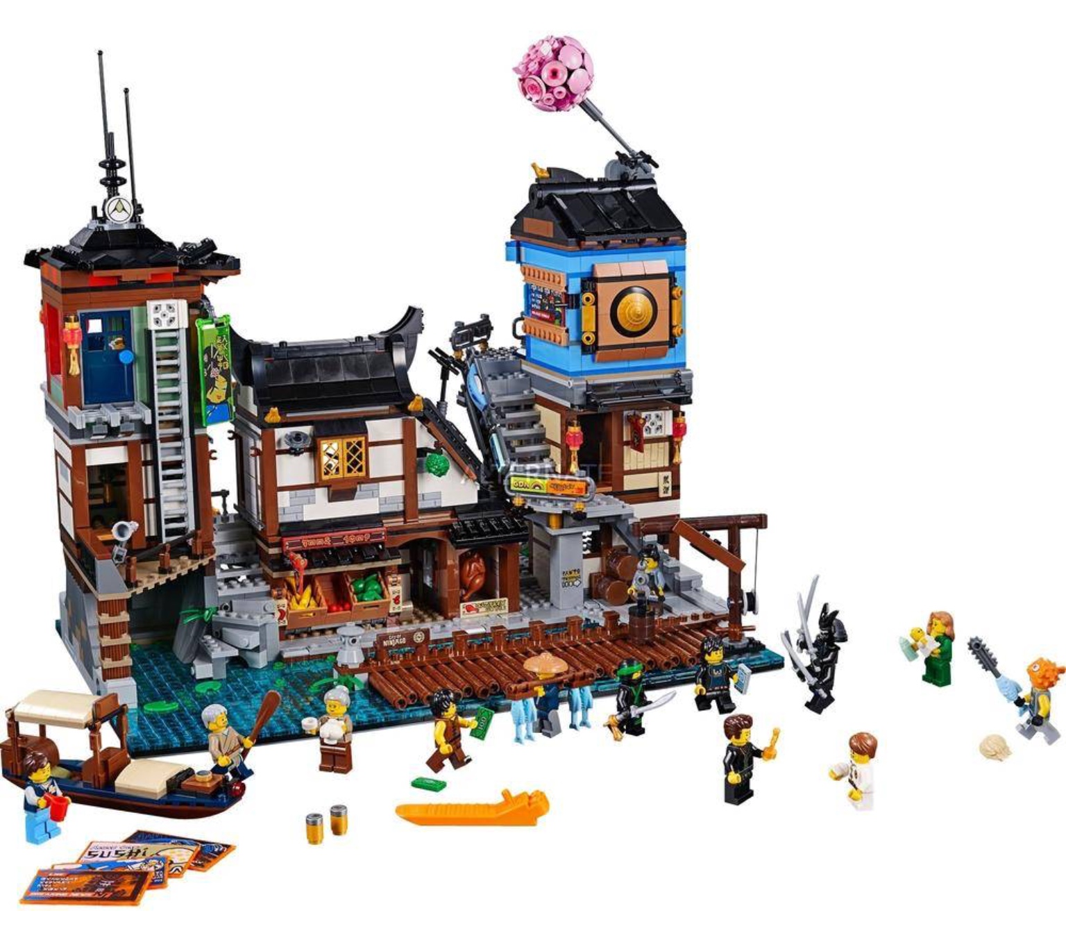 Lepin 06083 Ninjago City Docks 3979pcs