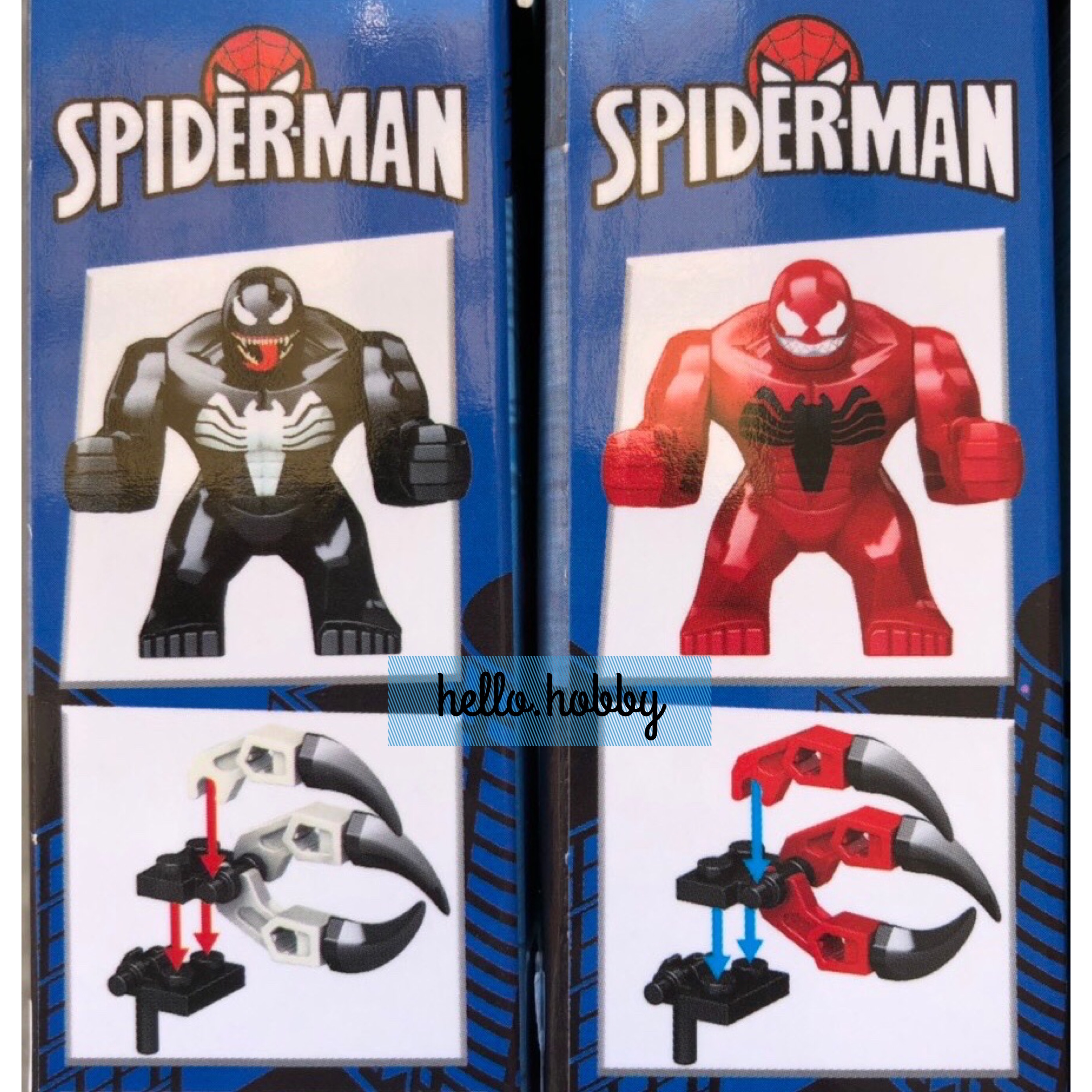 DLP 9084 Spiderman + Venom