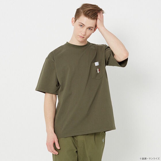 PRE-ORDER : STRICT-G MONT KEMMEL "Mobile Suit Gundam" Pocket T-shirt