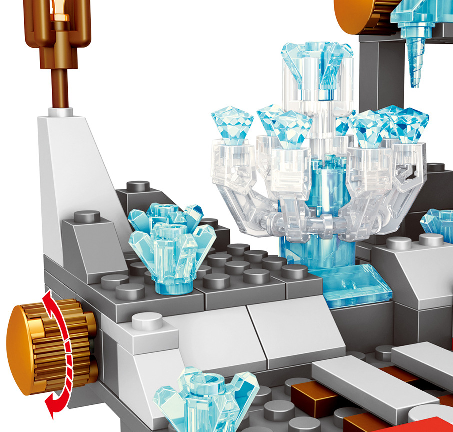 Qunlong QL0536 Minecraft Crystal Mine 718pcs